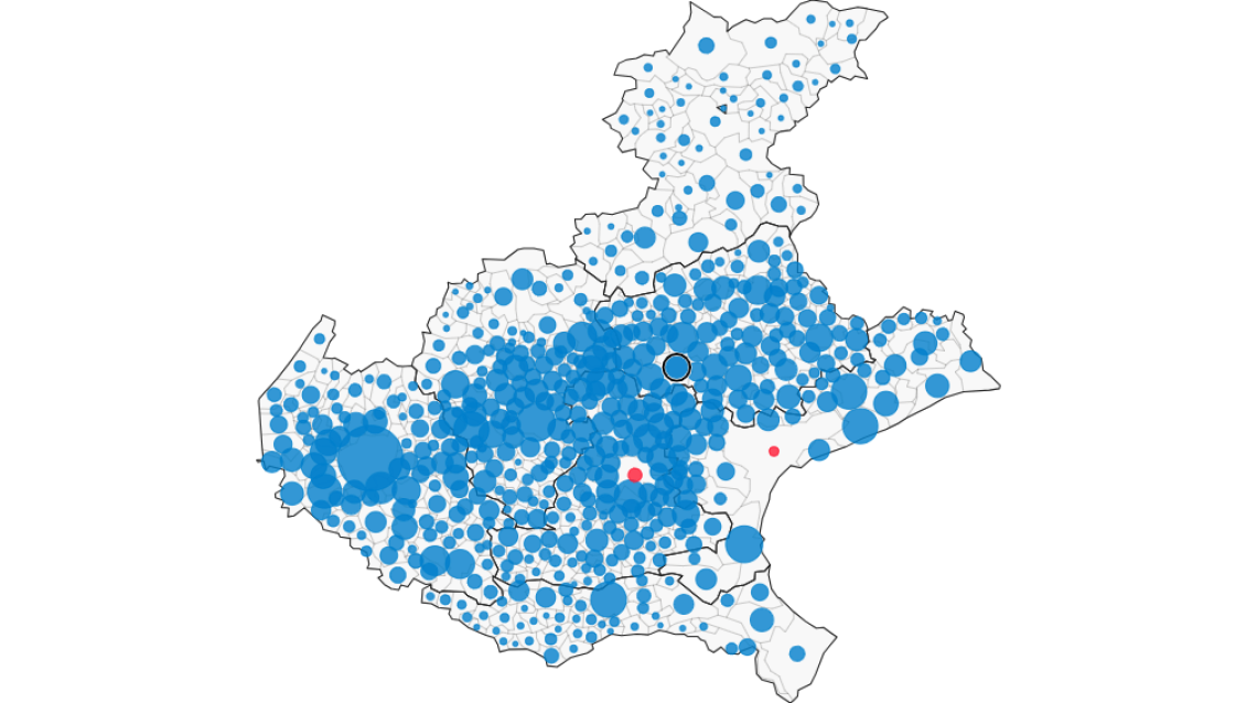 Verona, il centro-destra sfiora il 70%: è il risultato più alto del Veneto