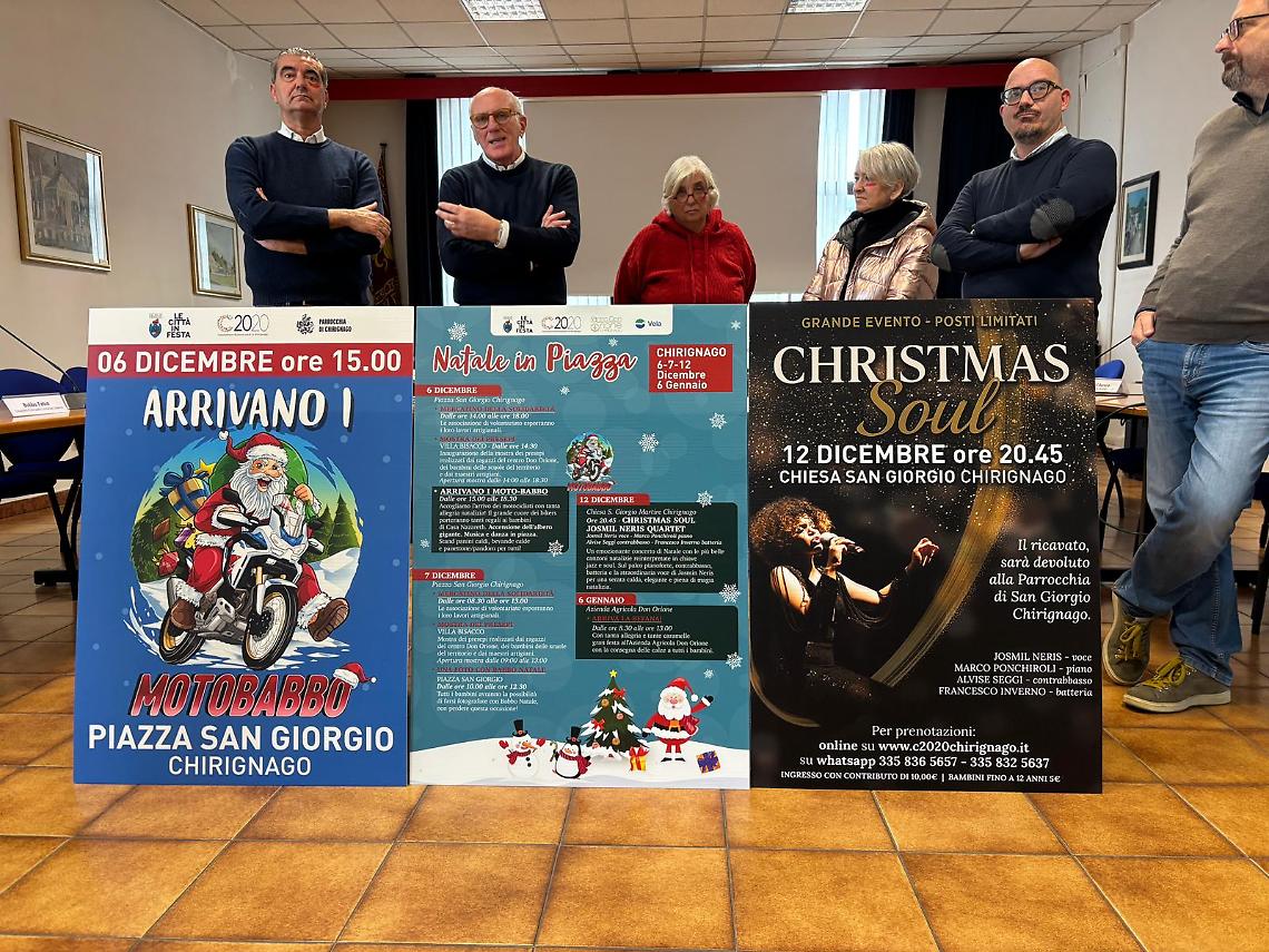 Chirignago si accende: tra Motobabbo, presepi e solidarietà il Natale in piazza
