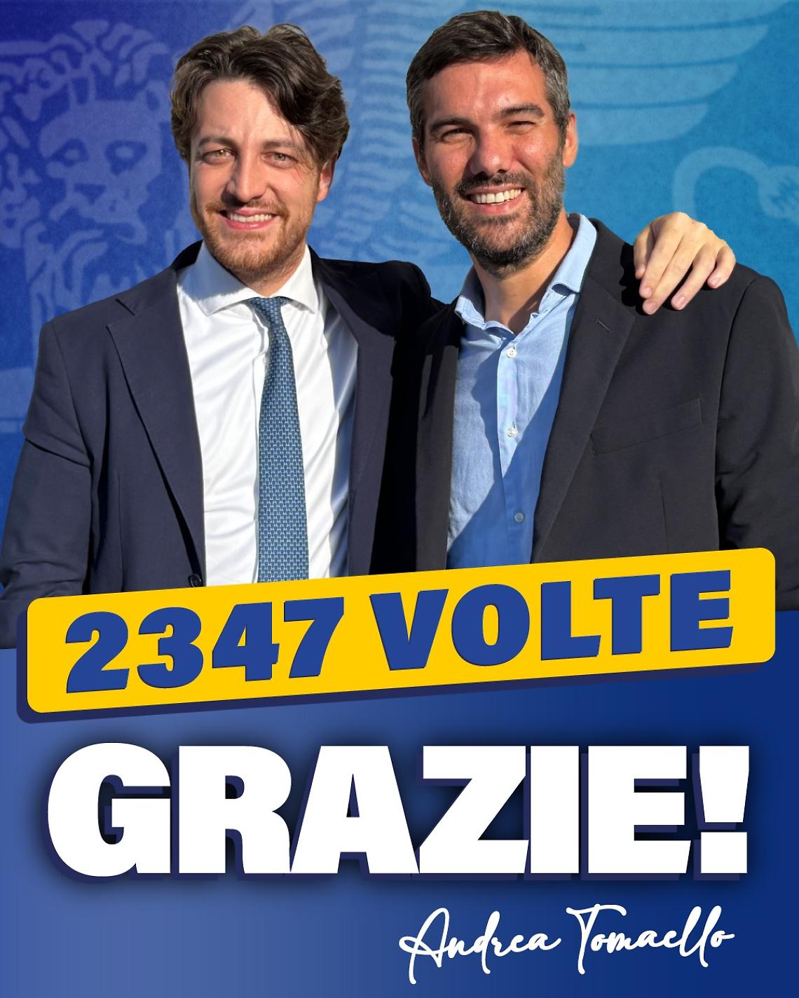 Regionali Veneto 2025, Tomaello: “Grande risultato per la Lega e fiducia nel futuro”