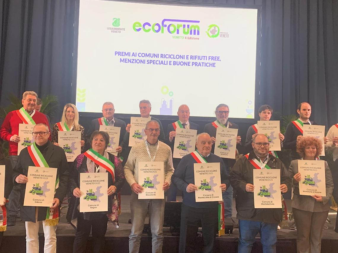 Loreo premiata per le "buone pratiche"  sulla raccolta dei rifiuti urbani