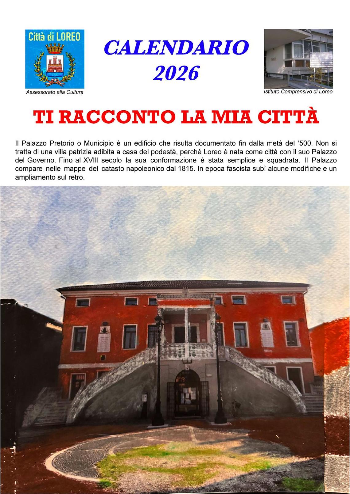 Loreo: Copertina Calendario 