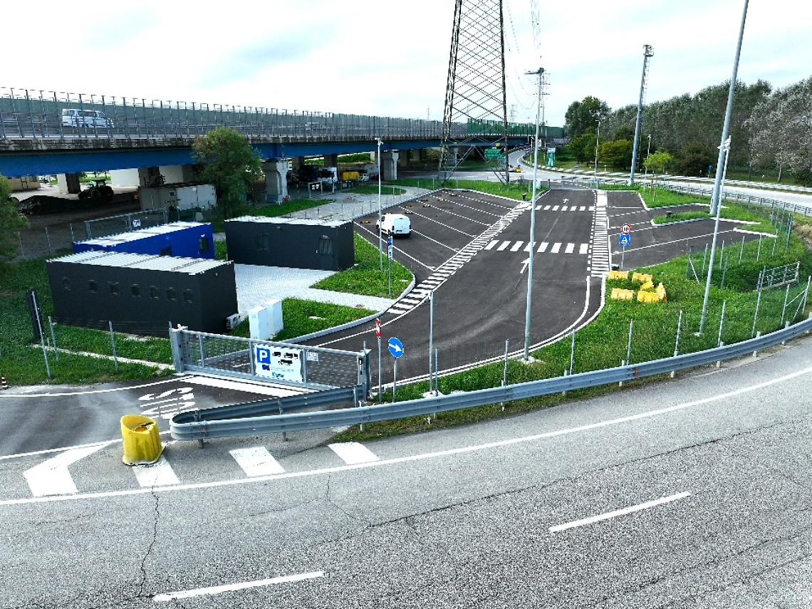 Passante di Mestre: nuove aree Secure Park lungo la A4 per mezzi pesanti