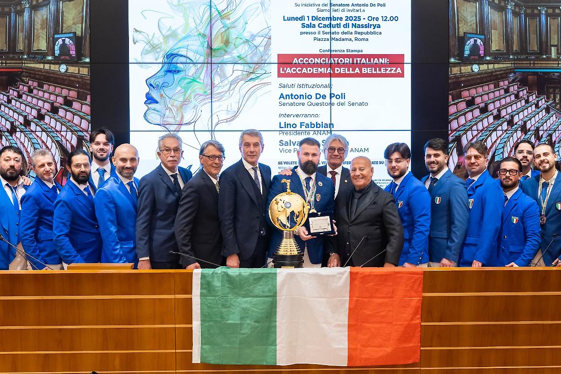 In Senato l’ANAM celebra il trionfo mondiale a Parigi: De Poli (UDC) elogia “gli artigiani della bellezza”