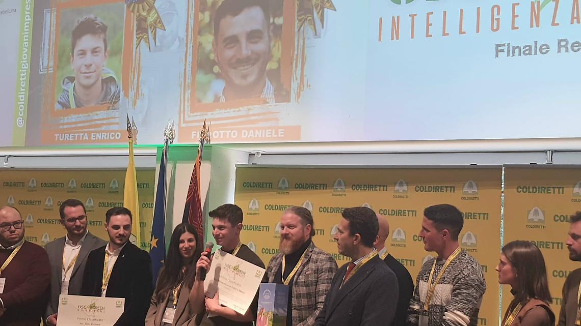 Giovani talenti e innovazione agricola: Enrico Turetta vince l’Oscar Green Veneto