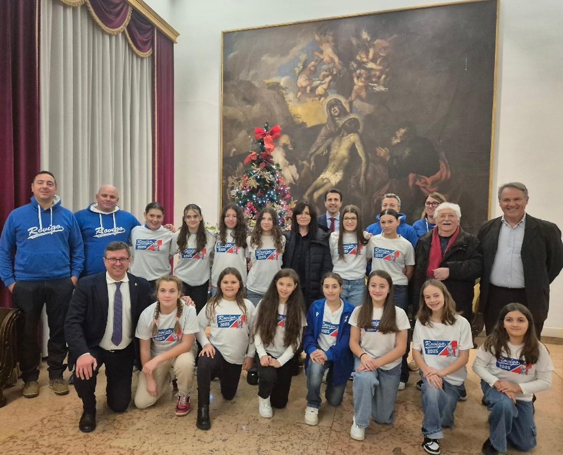 Rovigo celebra le campionesse d’Italia Under 13 softball