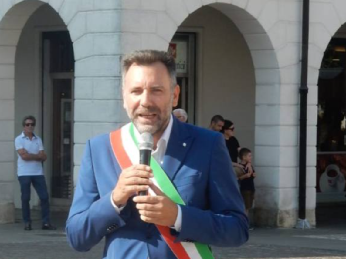 Il sindaco di Cittadella Luca Pierobon