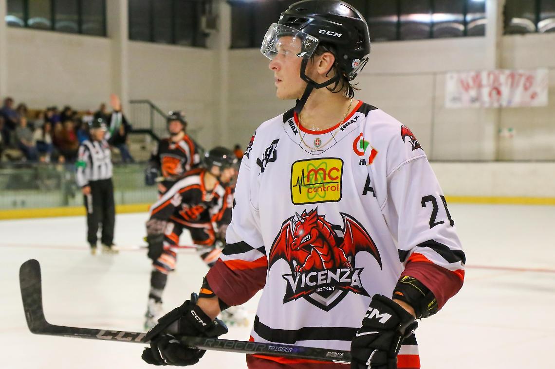 Tobia Vendrame, difensore degli MC Control Vicenza