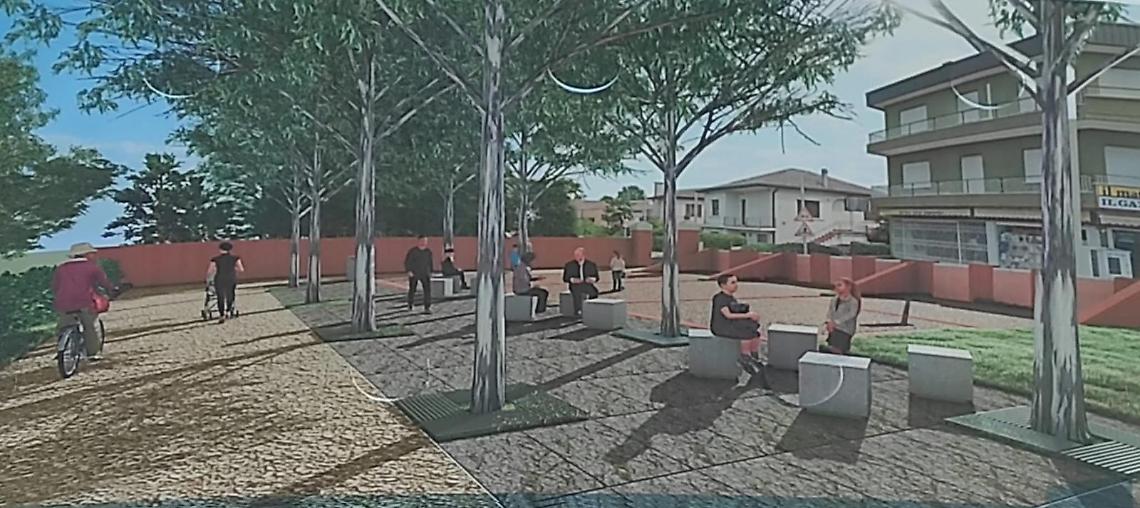 Peraga rinasce: al via la quarta fase con l'abbattimento dell'ex Casa Pavanello e un nuovo percorso ciclopedonale