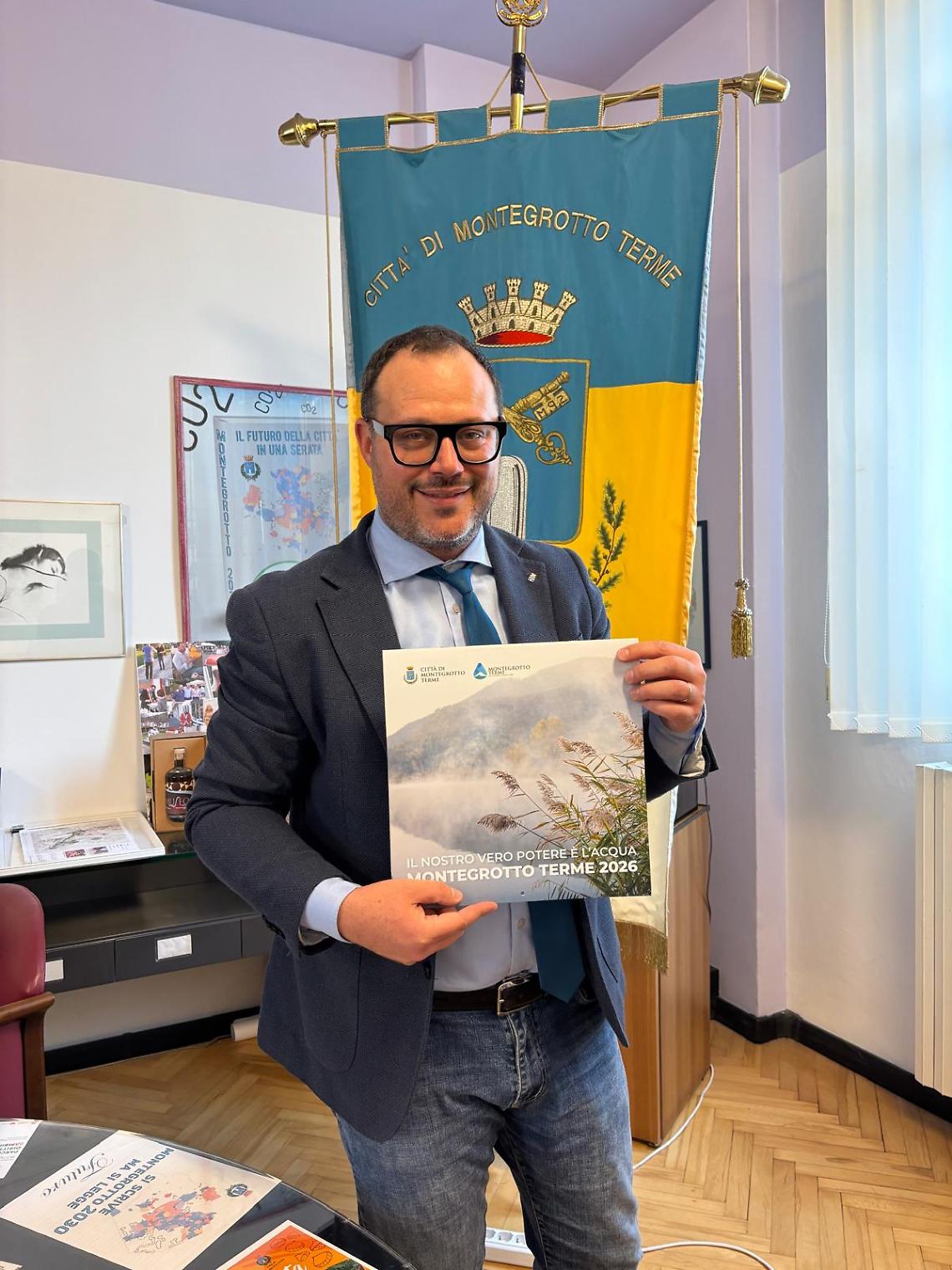 Montegrotto Terme 2026: il calendario celebra l’acqua, tesoro della città