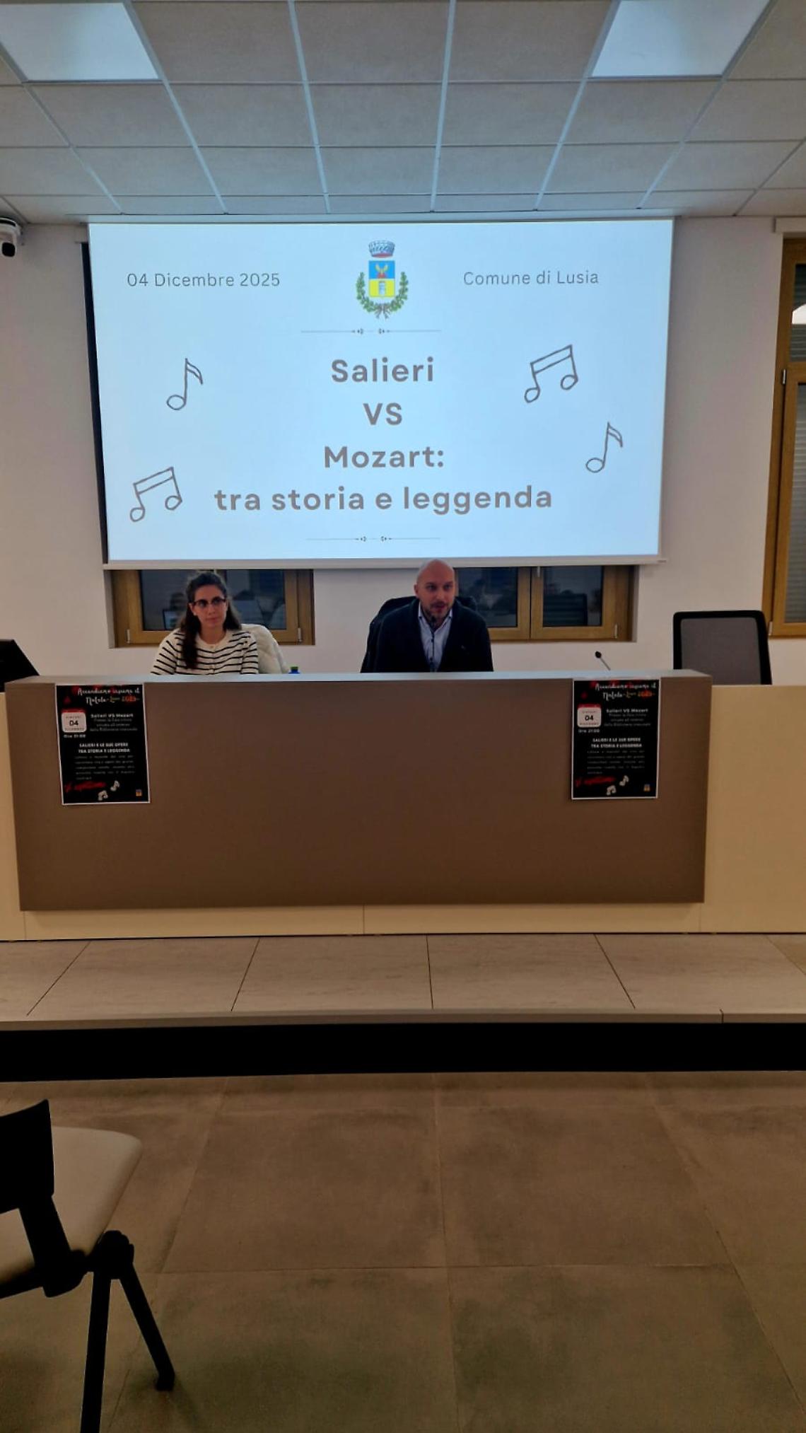 “Salieri vs Mozart” incanta Lusia: tra storia, leggenda e musica dal vivo