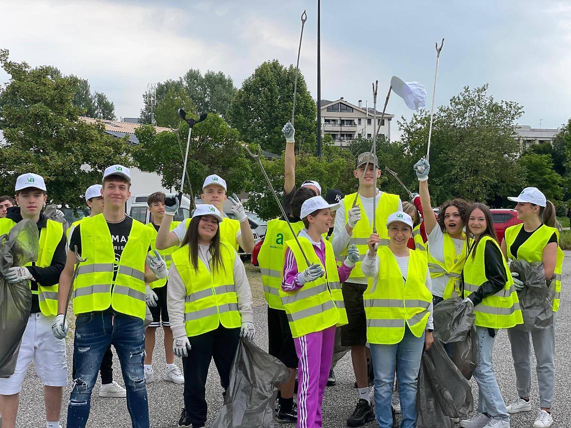 "Un sacco di natura" per la pulizia della citt&agrave;