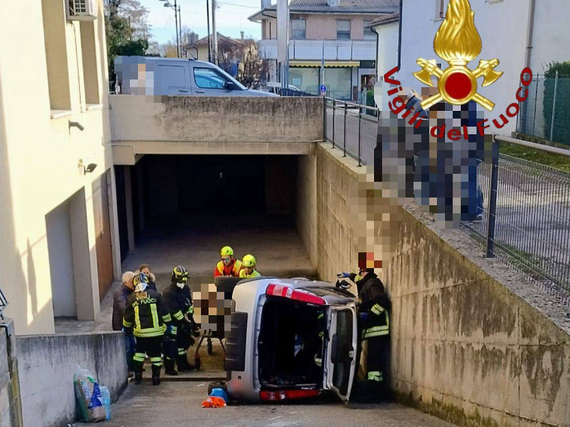 Foto dell'incidente