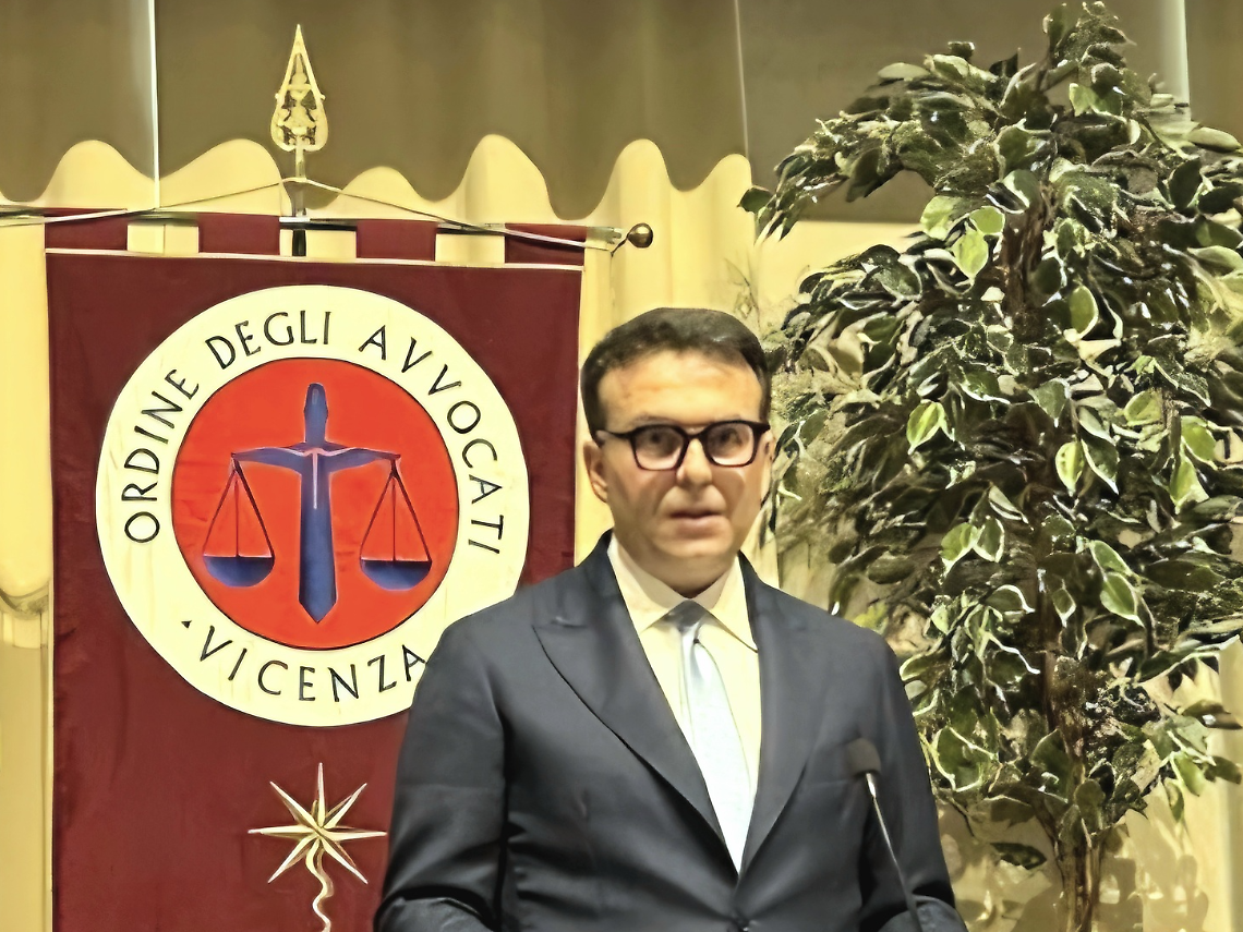 Alessandro Moscatelli, presidente dell’Ordine degli Avvocati di Vicenza