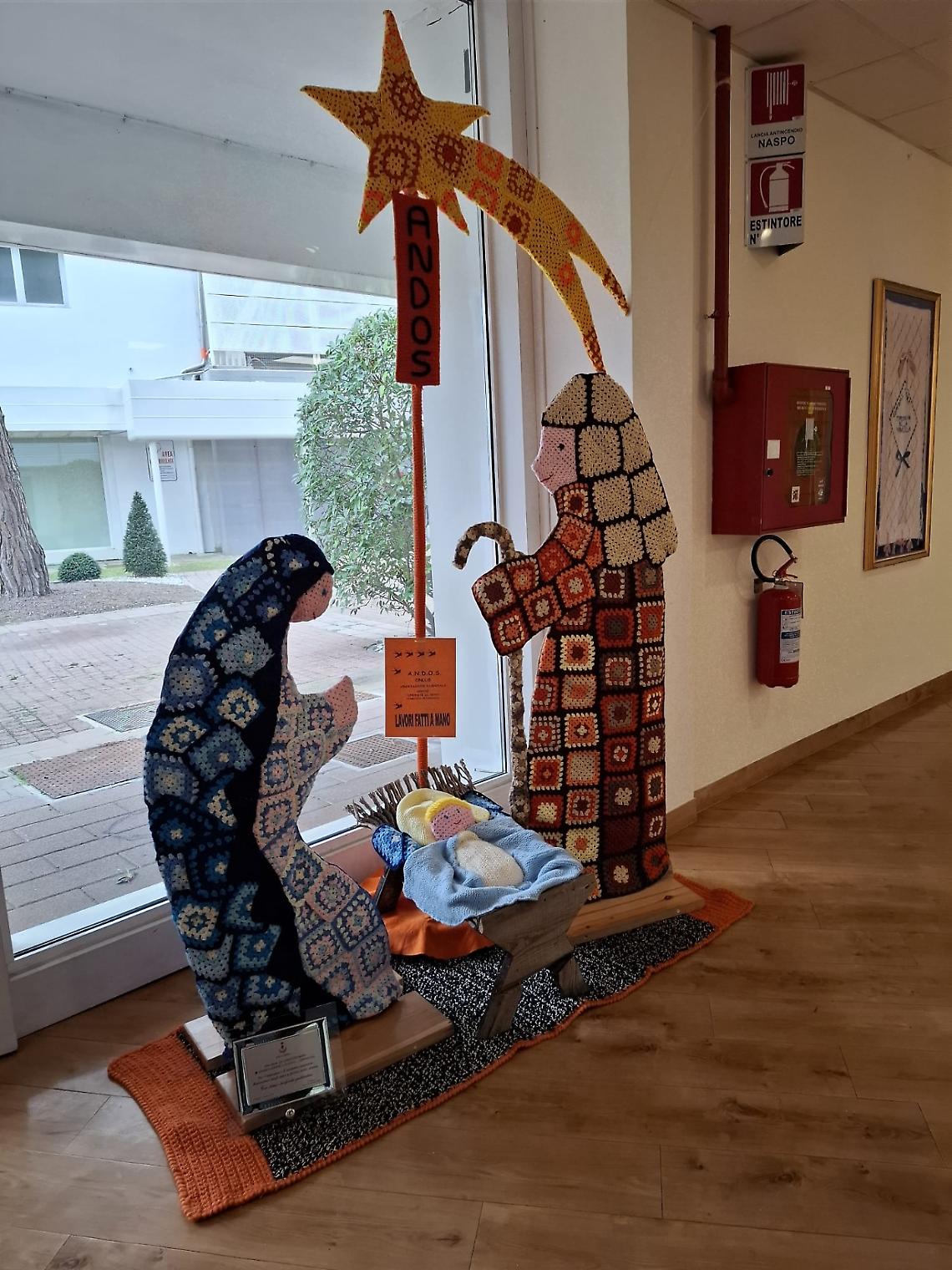 La Nativit&agrave; nell&rsquo;atrio dell&rsquo;ospedale di Chioggia