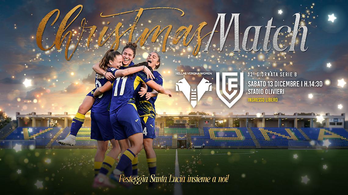 Santa Lucia allo Stadio 'Olivieri': una festa di sport e solidarietà con l'Hellas Verona Women