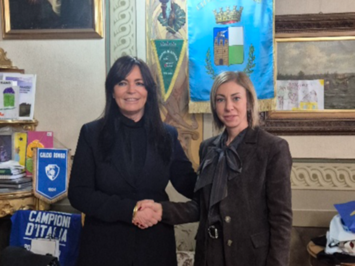 La sindaca Valeria Cittadin col nuovo assessore Dominga Milan