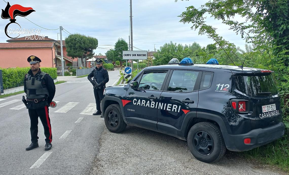 Allarme a Campo San Martino: 19enne denunciato per porto abusivo di armi soft air