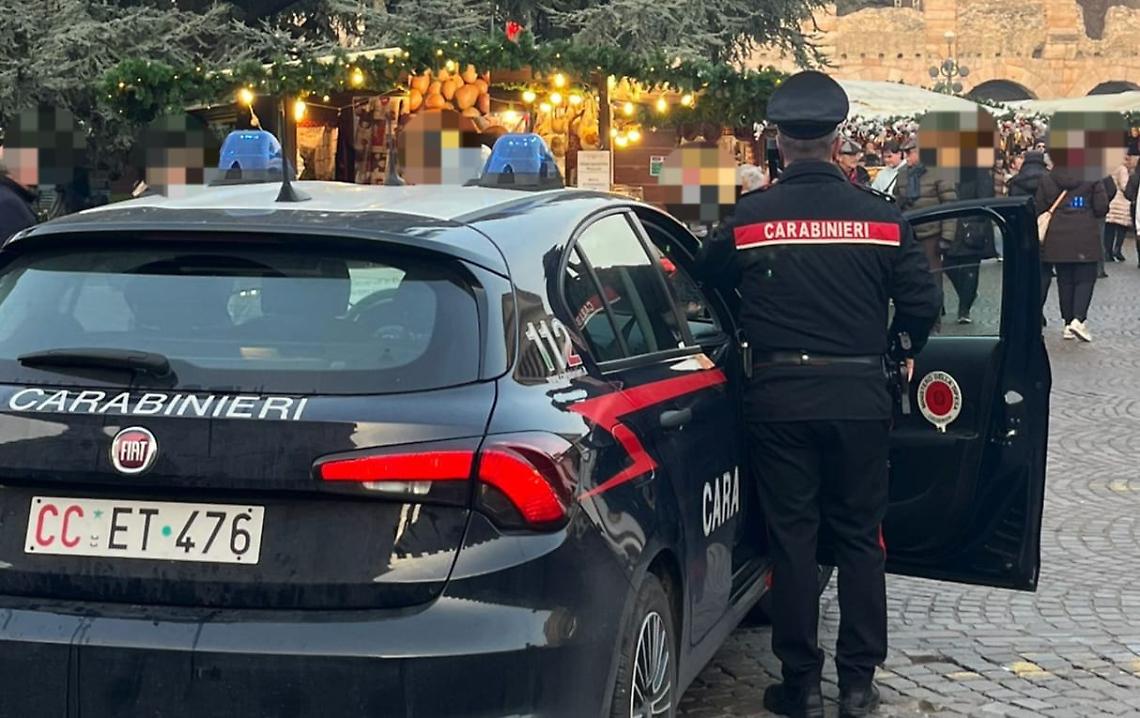 Rintracciato nel centro storico di Verona: arrestato 32enne dai Carabinieri