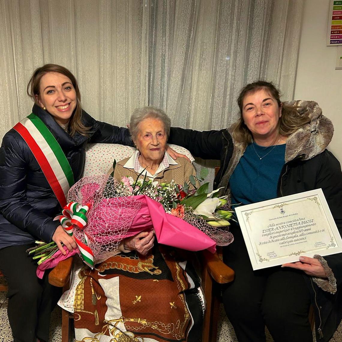 San Biagio di Callalta celebra i 103 anni di Ester Antonietta Buosi, testimone di un secolo di storia
