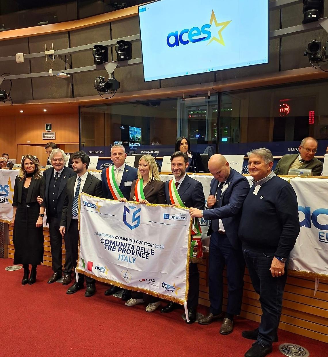 Gruppo di premiazione