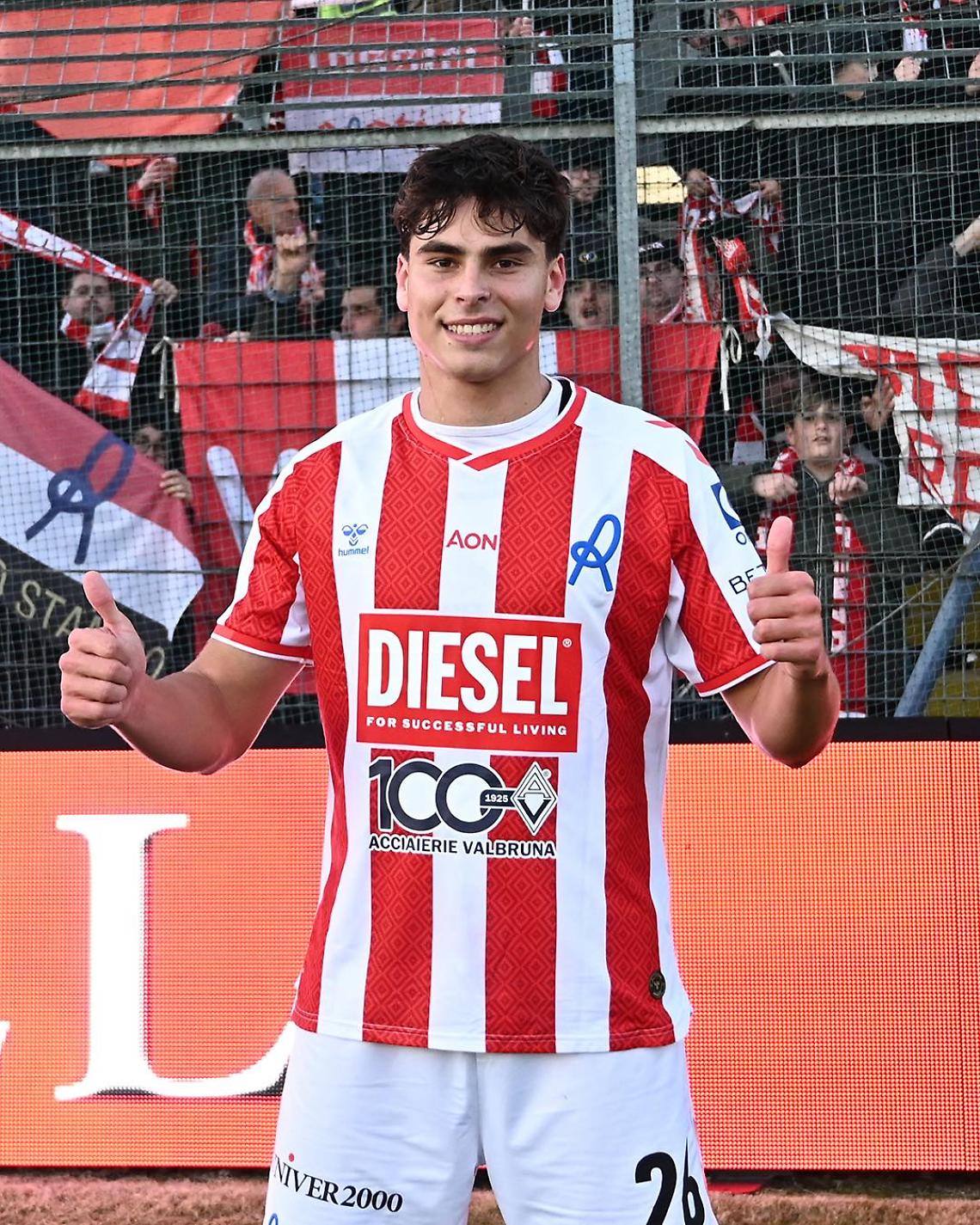 Vicenza sbanca il Voltini: Pellizzari segna il primo gol tra i professionisti e il Lane vola a +12