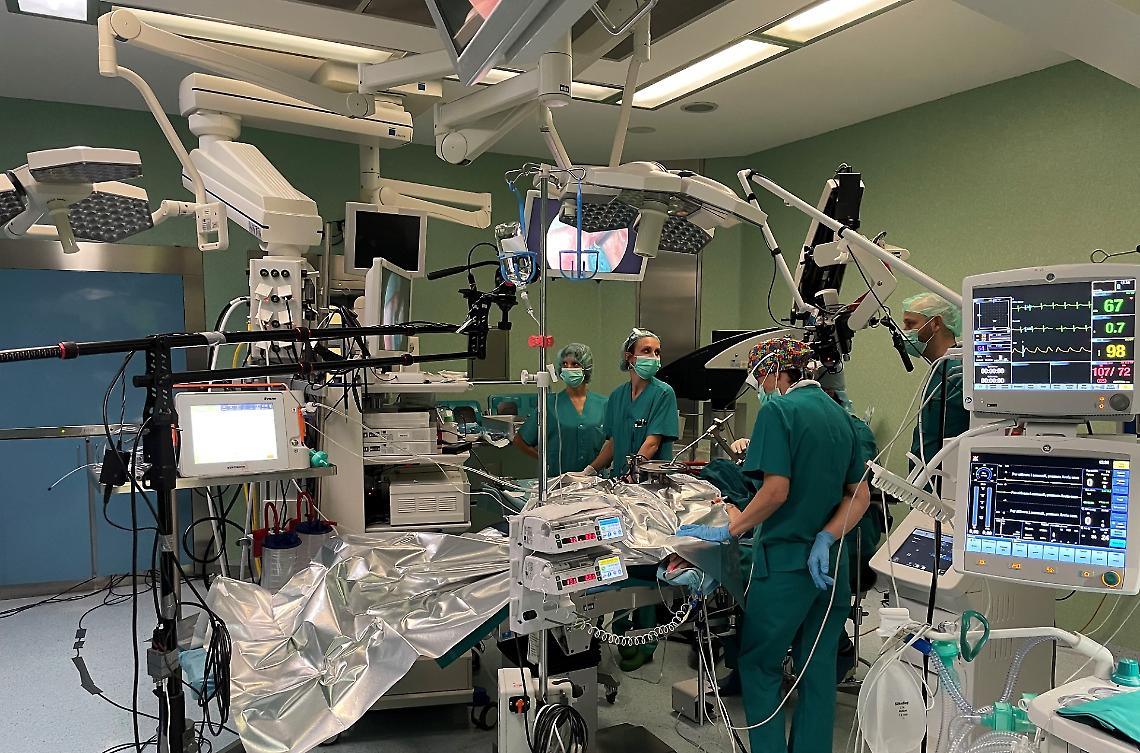 Foto sala operatoria Orl Vittorio Veneto