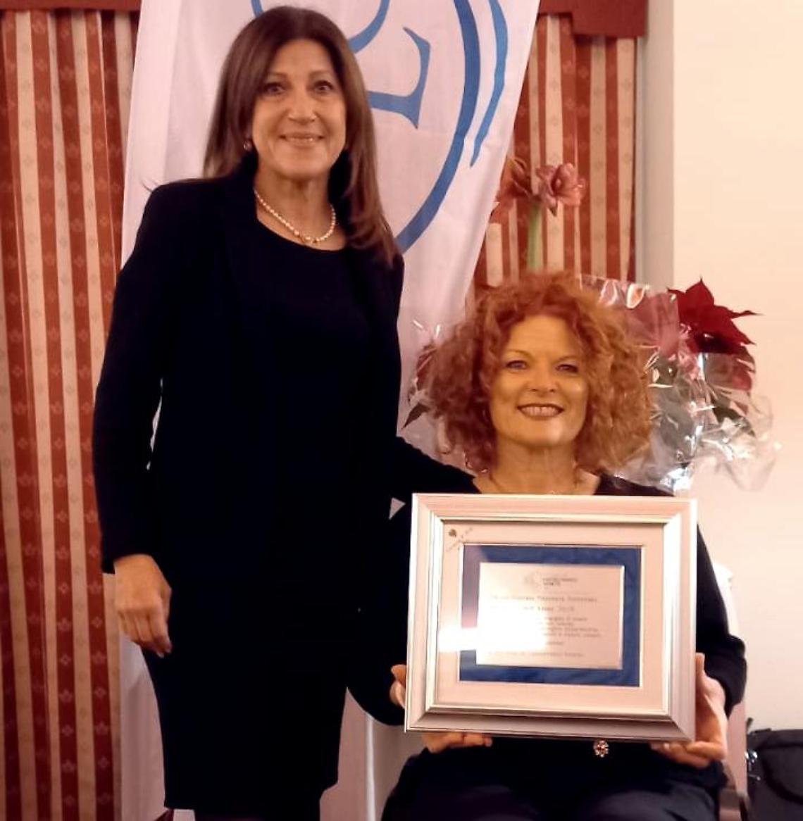 Presidente Barbara Grassi e Francesca Porcellato