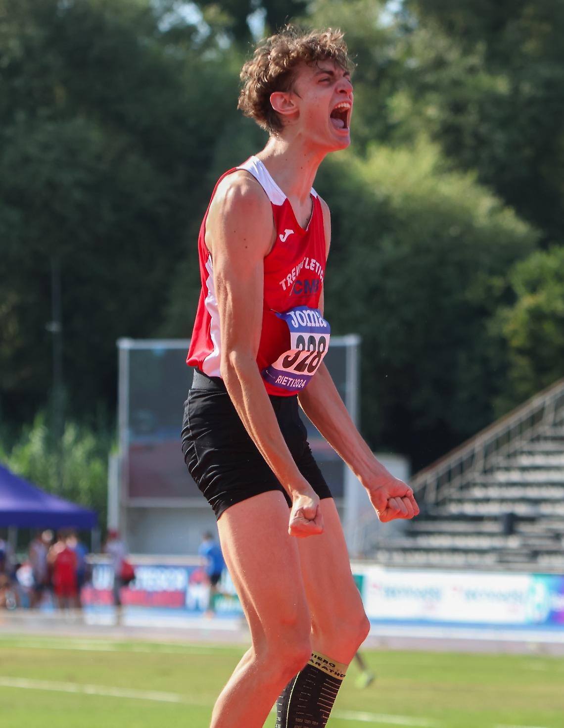 Federico Celebrin vola nei Carabinieri: l&rsquo;altista di Trevisatletica diventa professionista