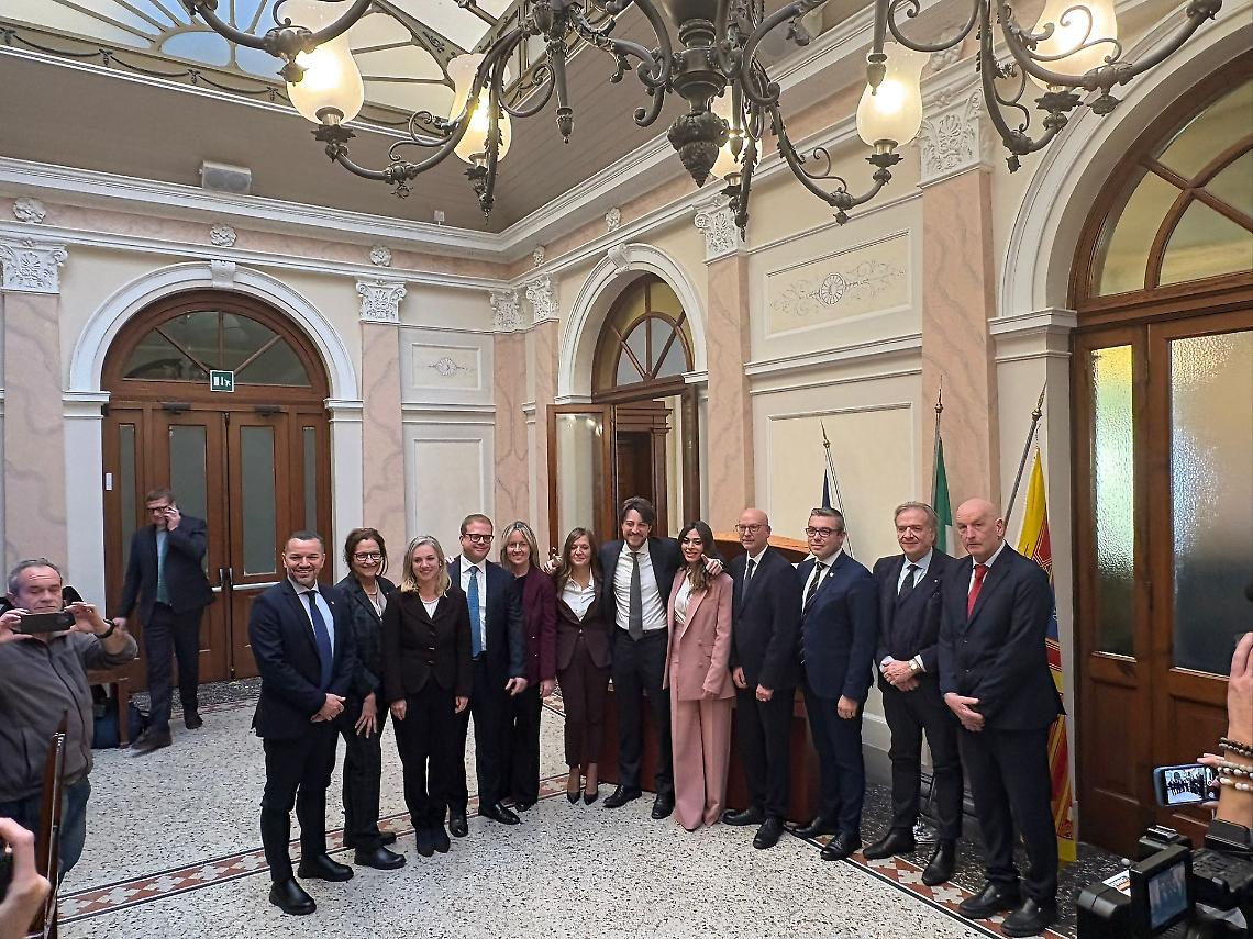 Veneto, il Presidente Stefani assegna le deleghe agli assessori