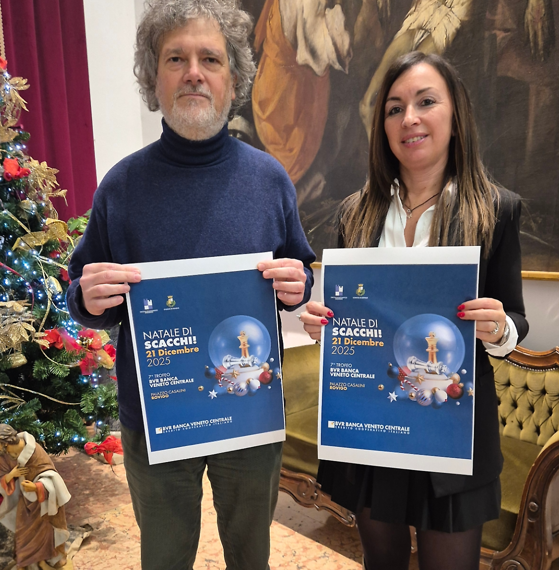 Rovigo celebra il Natale con gli scacchi: torna il 7&deg; Trofeo BVR