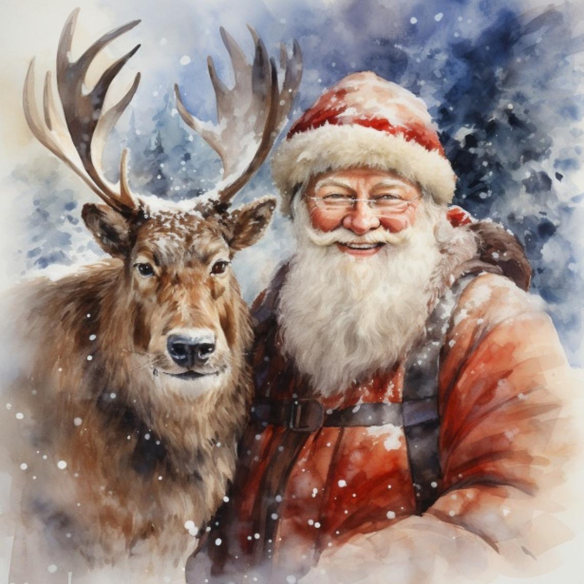 Le renne di Babbo Natale: storia, leggende e curiosit&agrave; di un mito che viene dal Nord