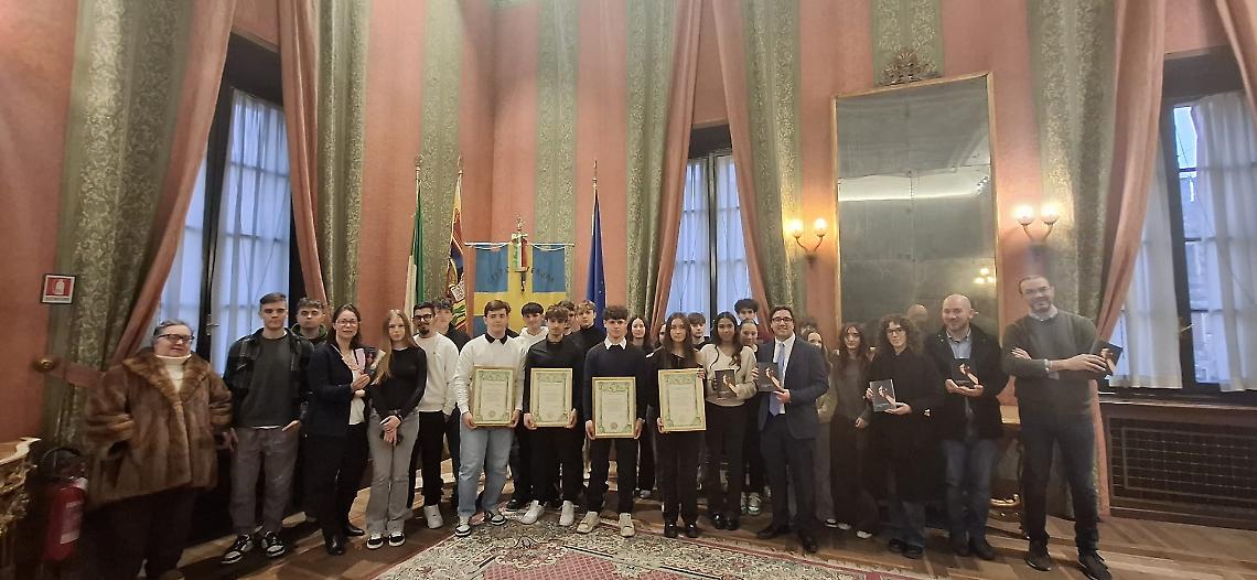 Foto della premiazione