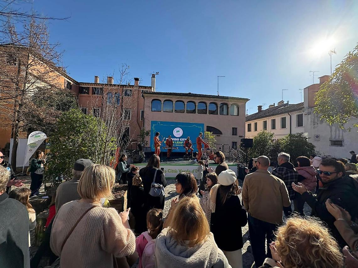 Treviso chiude l&rsquo;anno da &ldquo;Citt&agrave; Green Leaf 2025&rdquo; con un grande evento in Piazza Rinaldi