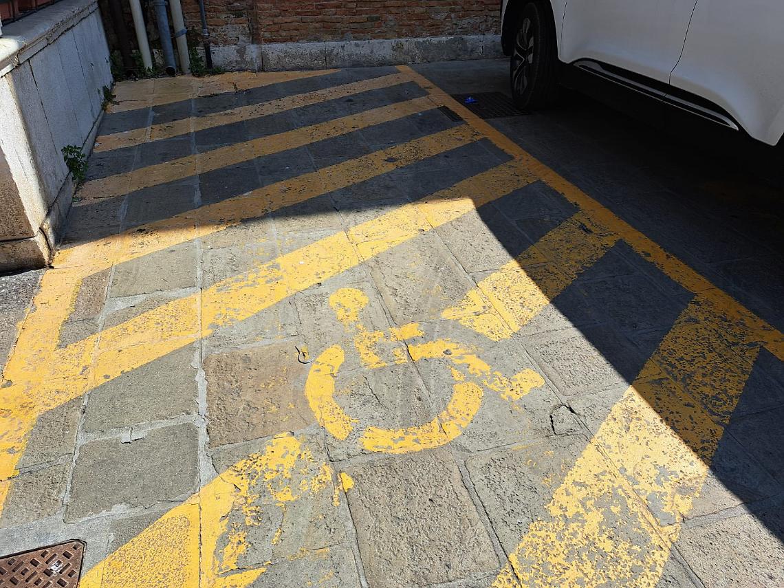 Posto disabili a Chioggia