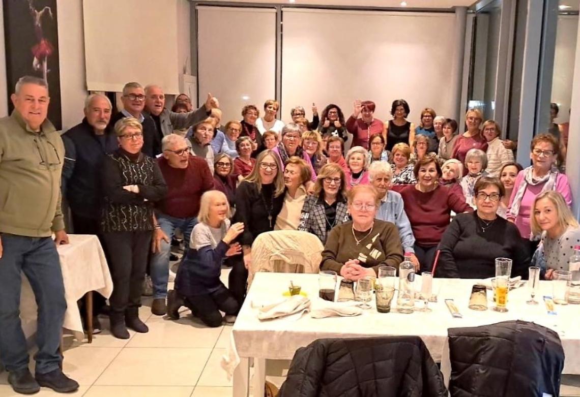 Bottrighe, foto di gruppo degli ex ElleZeta