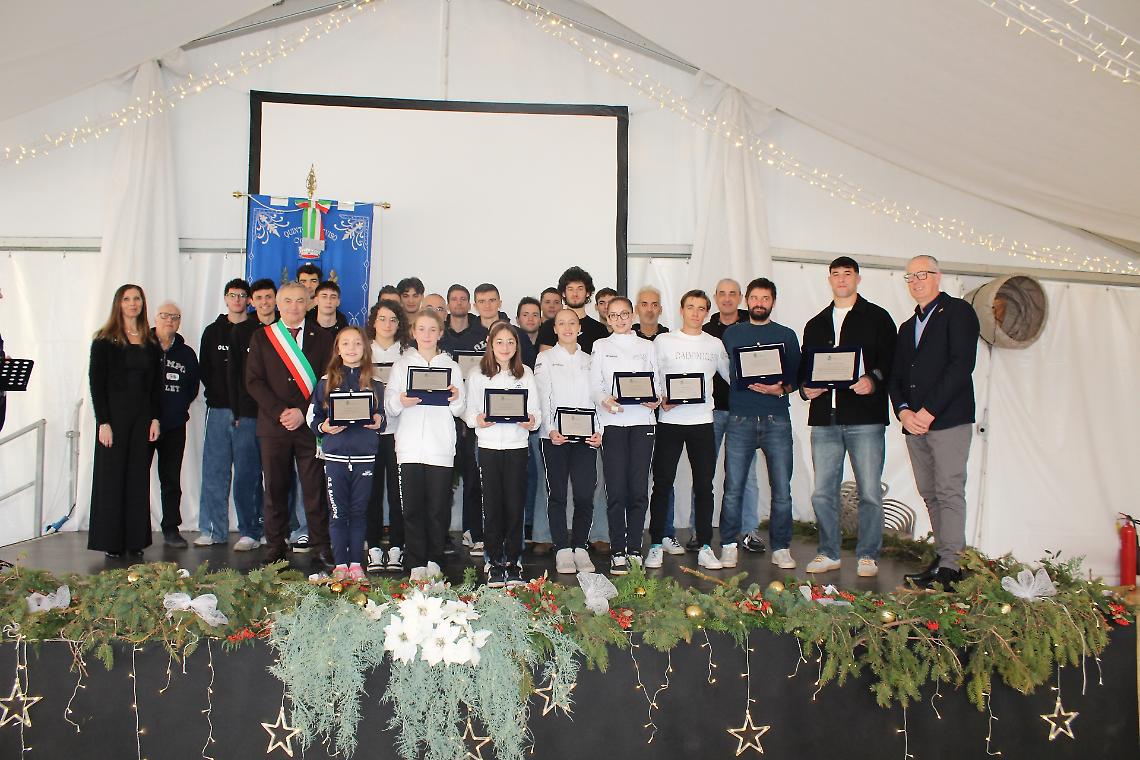 Gli sportivi premiati