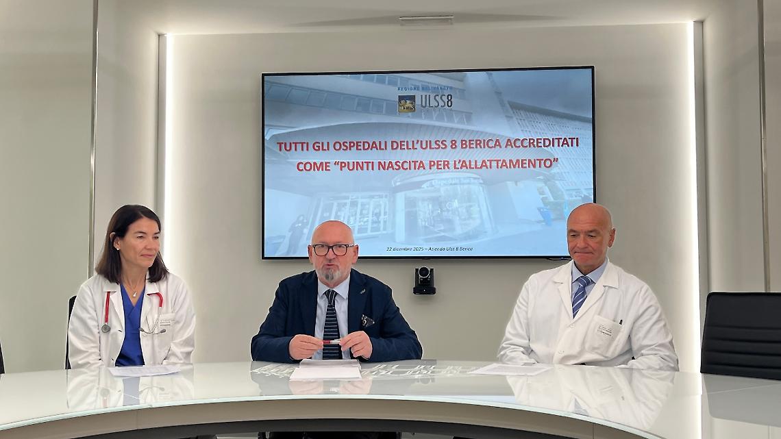 Tutti i punti nascita dell&rsquo;ULSS 8 Berica accreditati per l&rsquo;allattamento al seno