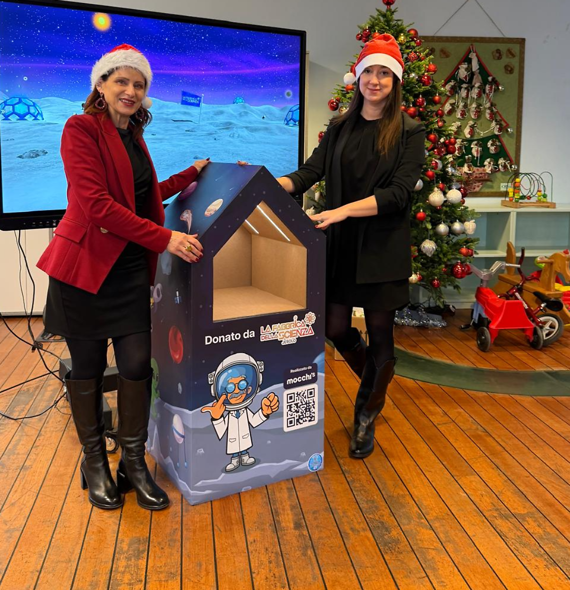 Solidariet&agrave; a Natale: donati "Magic Drawings" ai reparti pediatrici di Treviso e Montebelluna