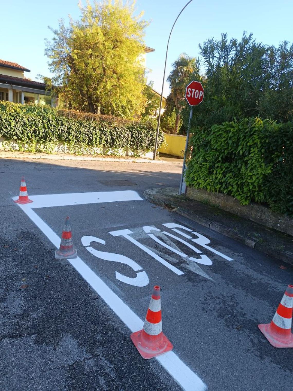 Mirano, proseguono gli interventi nella segnaletica stradale