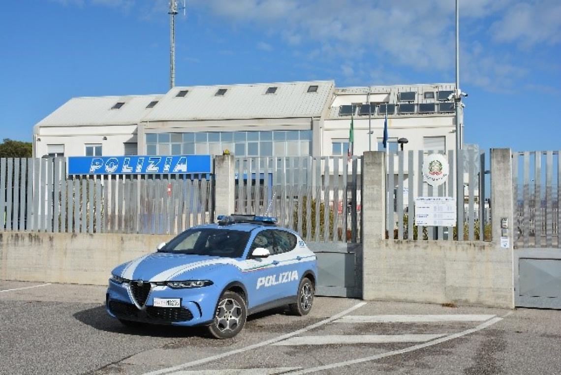 La caserma della Polizia di Jesolo