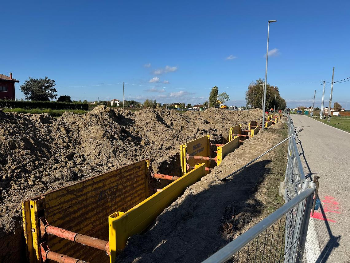 CODEVIGO secondo stralcio per la trasformazione irrigua del bacino Trezze