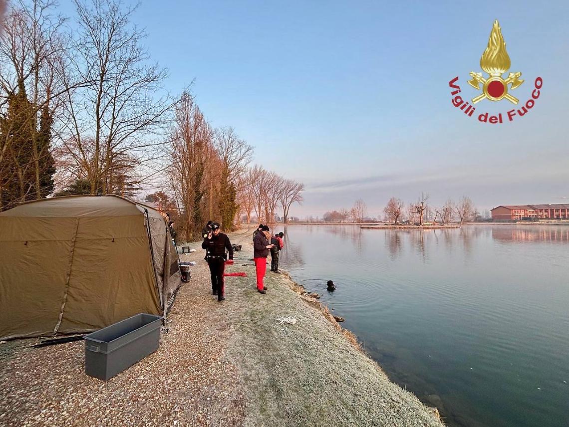 Capodanno in tragedia a Camisano Vicentino: 22enne trovato morto nel lago Margherita