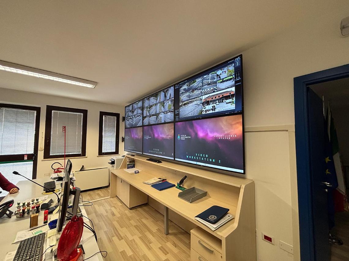 Foto della control room