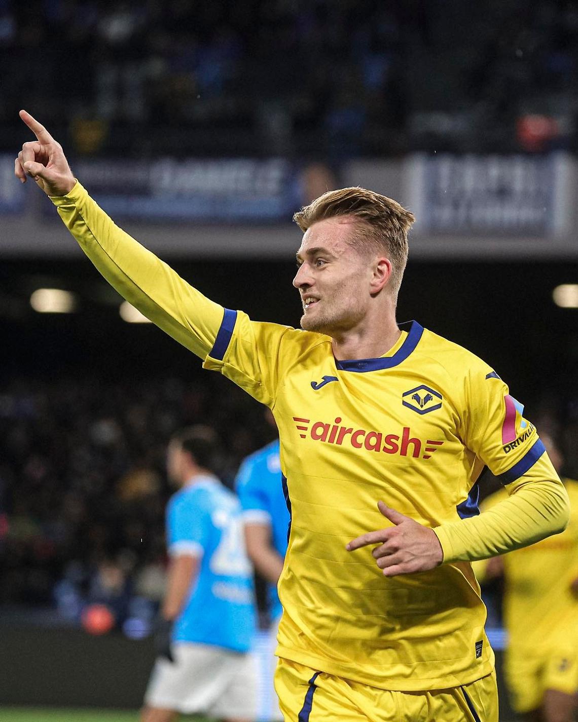 Il Verona sorprende il Napoli: finisce 2-2 al Maradona