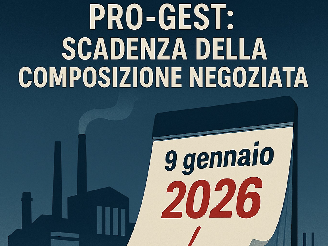 Locandina della protesta sindacale