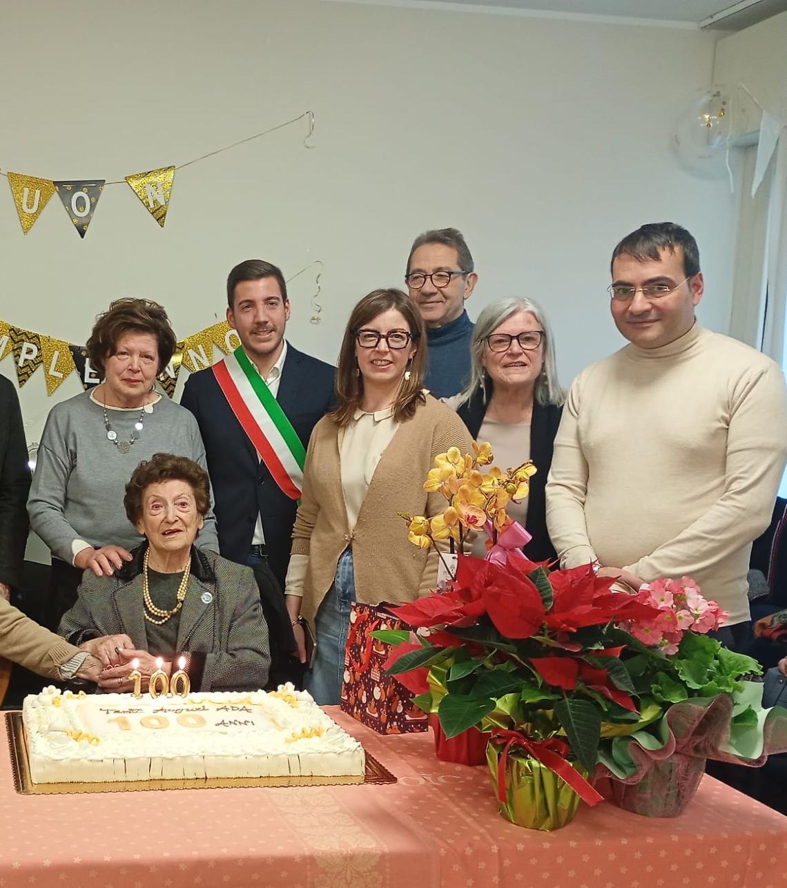 Ada Pagliati compie 100 anni: Fondazione OIC festeggia un nuovo ingresso nel Club Over 100