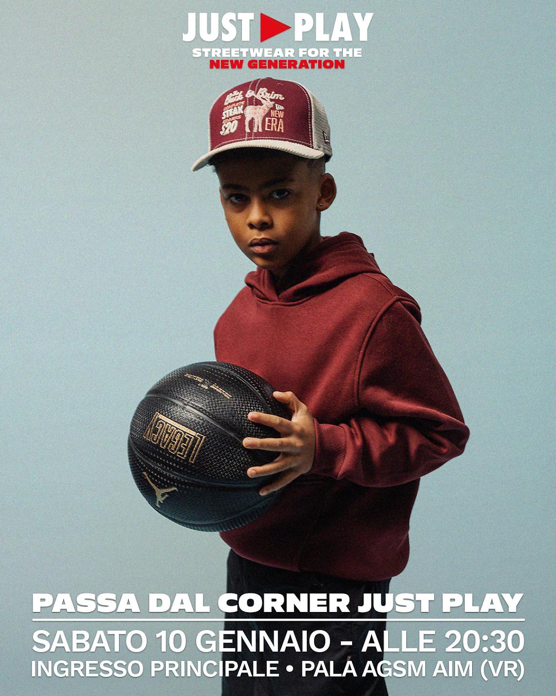 Verona, Just Play accende l&rsquo;Half-Time Show con Tezenis Scaligera Basket