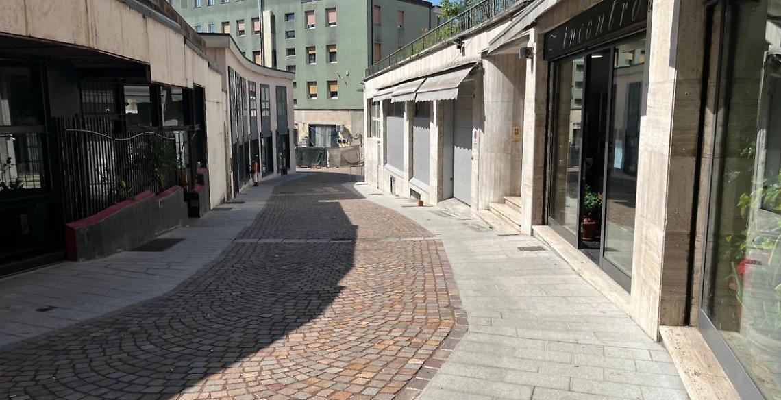 Via Gorizia, dove &egrave; avvenuto l'inseguimento