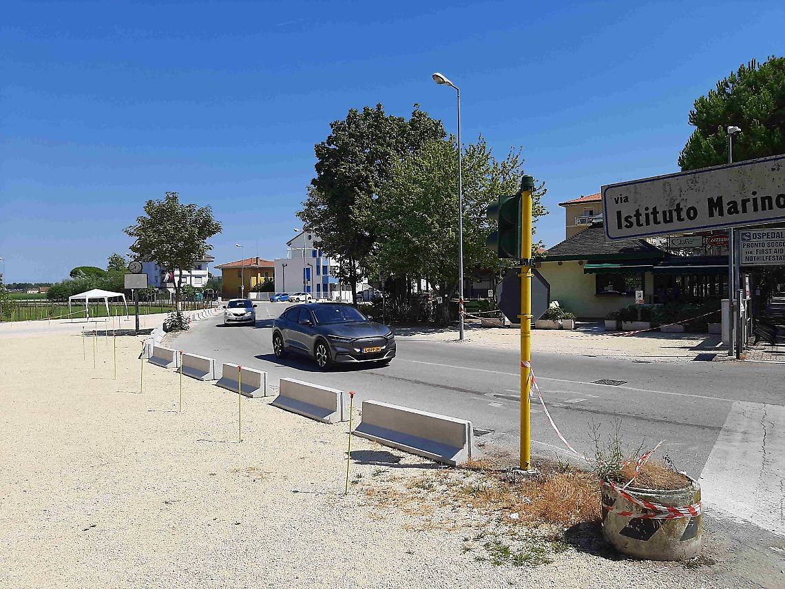 Via Istituto Marino a Jesolo
