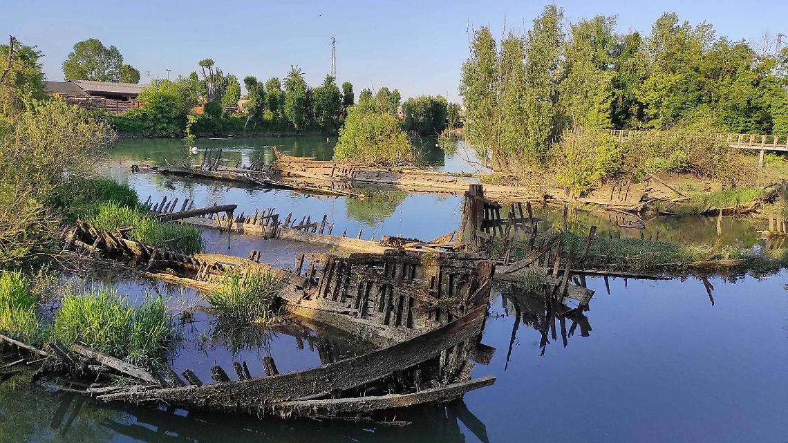 Il Cimitero dei Burci tra Silea e Casier